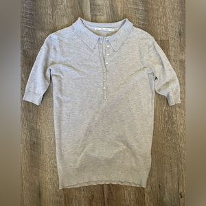 Zara short sleeve polo knitted